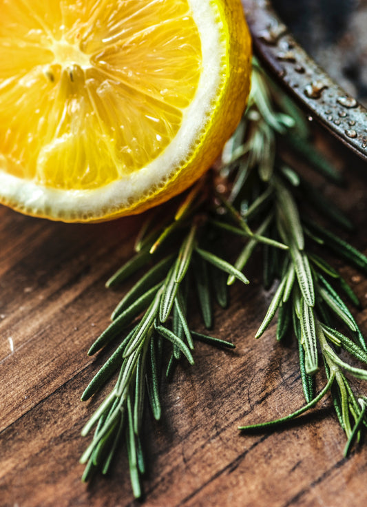Rosemary & Bergamot Close Up
