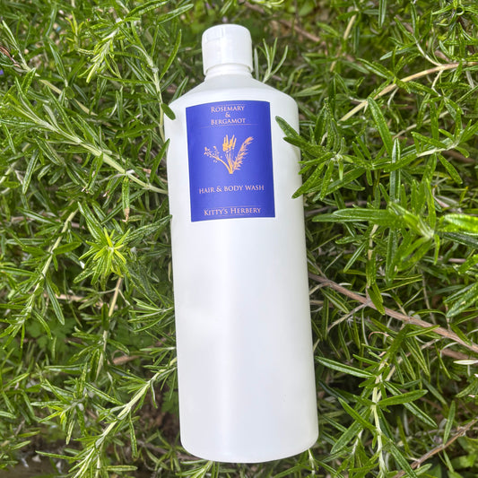 Rosemary & Bergamot Hair &amp; Body Wash 1 KG